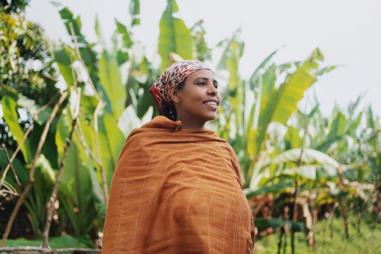 Selfnesh in Ethiopie doet mee aan een prgramma van The Hunger Project